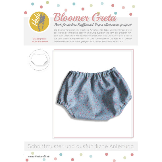 Ebook - Bloomer Greta Gr. 50-104